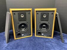 Vintage JBL 2500 Bookshelf Speakers Oak Wood Finish Set Of 2 With Covers TESTED for sale  Shipping to South Africa