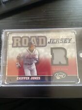 Camiseta 2004 Donruss Leaf Road Chipper Jones HOF RJ-4 GW comprar usado  Enviando para Brazil