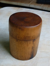 Small wooden canister for sale  KEITH