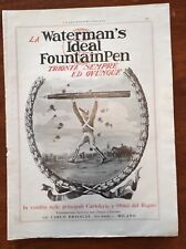 Waterman antica pubblicita usato  Foligno