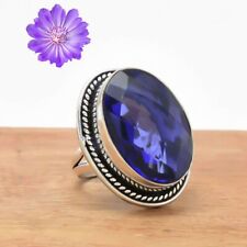 Tanzanite Gemstone 925 Sterling Silver Handmade Ring Jewelry in All Size for sale  Shipping to South Africa