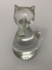 Vintage glass cat for sale  Shipping to Ireland