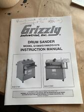Grizzly drum sander for sale  Olean