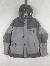 Jaqueta de esqui Precision Mountainwear snowboard masculina tamanho médio cinza casaco preto comprar usado  Enviando para Brazil