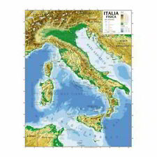 Cartina geografica murale usato  Roma
