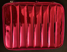 Lancome Makeup Cosmetic Train Case PINK Metallic Shine 2020's New, used for sale  New York