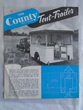 County tent trailer for sale  KINGS LANGLEY