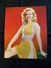 Marilyn Monroe Litho, 1950’s, 8”X10”color, used for sale  Shipping to South Africa