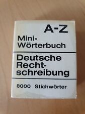 Mini wörterbuch deutsche gebraucht kaufen  Lüneburg