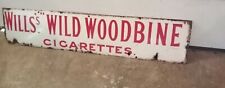 Woodbine enamel sign for sale  Ireland