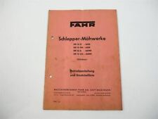 Fahr sm16 mähwerk gebraucht kaufen  Merseburg