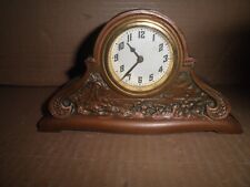 Old original lead Mantle Clock still bank, American Savings, Buffalo N.Y  1920's for sale  Shipping to South Africa