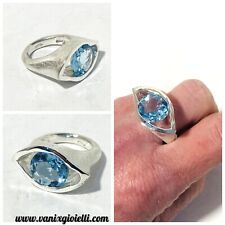 Anello donna argento usato  Roma