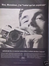 Publicité 1969 leicaflex d'occasion  Compiègne