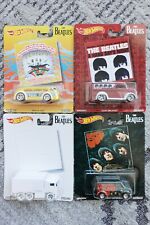 Lote de 4 Hot Wheels Pop Culture The Beatles com RRs, MOC 2016, usado comprar usado  Enviando para Brazil