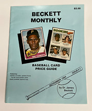 1984 beckett monthly for sale  Temecula