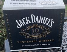 Caja de whisky Jack Daniel's 10 años Tennessee lote 3 (2024) VACÍA segunda mano  Embacar hacia Argentina