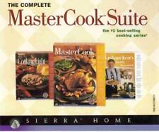 Używany, Kompletny pakiet MasterCook 4 PC CD gotuj unikalne dania, gotowanie posiłków przepisy! na sprzedaż  Wysyłka do Poland