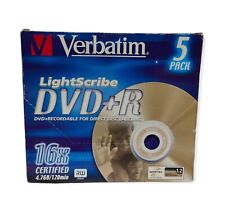Verbatim lightscribe dvd usato  Bagheria