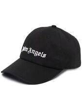 Gorra de béisbol para hombre Palm Angels con logotipo bordado de algodón negro  segunda mano  Embacar hacia Mexico