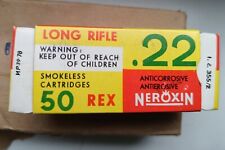 A rare 1970-80s Sellier Bellot REX empty Ammo Box 22 LR Made in Czechoslovakia  for sale  Shipping to South Africa