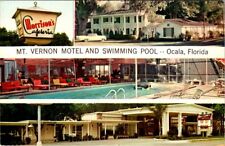 Cafeteria Morrison, piscina, Mt. Cartão postal Vernon Motel, OCALA, Flórida comprar usado  Enviando para Brazil