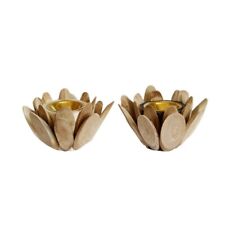 Wood flower shape for sale  Shipping to Ireland