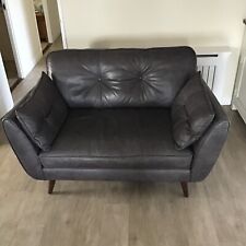 Leather seater cuddler for sale  COLCHESTER