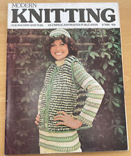 Vintage Empisal-Knitmaster Modern Knitting MACHINE KNITTING Magazine 9/7006 1976, used for sale  Shipping to South Africa