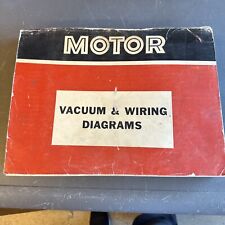 Motor vacuum wiring for sale  Upland