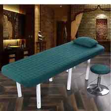 Conjunto completo de lençol de mesa de massagem cor sólida Sweatwicking capa de cama de massagem, usado comprar usado  Enviando para Brazil