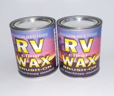 RV  WAX - for 45ft, EZ brush on  2 cans needed ,  no machines used  for sale  Shipping to South Africa