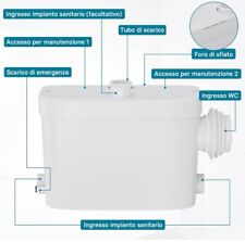 Maceratore trituratore sanitar for sale  Shipping to Ireland
