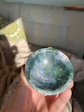 Moss agate bowl for sale  LEWES