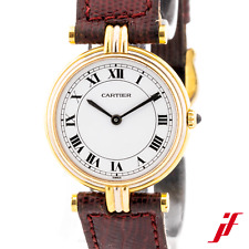 Armbanduhr Cartier Vendome Trinity 750/18K Gelbgold Roségold Weißgold 25 mm gebraucht kaufen  Düsseldorf