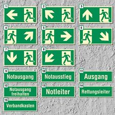 Notausgang fluchtwegschild ret gebraucht kaufen  Bad Driburg