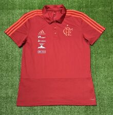 Camisa polo de futebol Clube de Regatas do Flamengo Adidas tamanho grande comprar usado  Enviando para Brazil