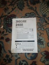 Tascam 2488 track for sale  NAIRN