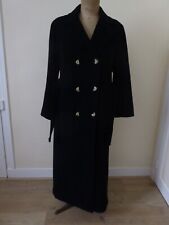Manteau long noir d'occasion  Yport