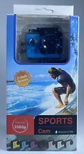 Sports Cam 1080P Full HD 2.0 Inch Screen Waterproof 30M Action Camera NEW Blue for sale  Shipping to South Africa