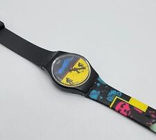 Reloj de cuarzo suizo vintage Swatch 1988 LB120 ""Frozen Dreams"" 25 mm batería nueva segunda mano  Embacar hacia Argentina