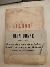 Jhon donne sermoni usato  Firenze