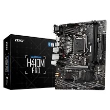 Msi h410m pro d'occasion  Pontarlier