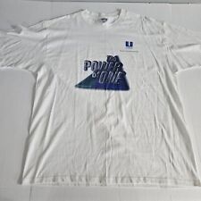 Camiseta manga curta gráfica branca vintage Hanes XL Unilever The Power Of One 1997 comprar usado  Enviando para Brazil