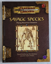 Dungeons & Dragons: Savage Species 1ª impressão, fevereiro de 2003 comprar usado  Enviando para Brazil