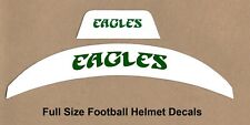 Calcomanías parachoques de nombre de equipo Philadelphia Eagles Throwback Riddell SpeedFlex FS Team  segunda mano  Embacar hacia Mexico