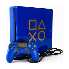 Consola Sony PS4 PlayStation 4 - 1 TB edición limitada de días de juego, azul casi nuevo, usado segunda mano  Embacar hacia Argentina