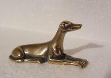 Brass greyhound figure for sale  BRISTOL
