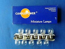 Lâmpadas em miniatura Candlepower # 1638 24V 3CP conjunto de 10 comprar usado  Enviando para Brazil