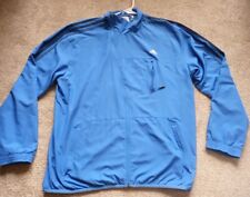 Jaqueta azul Adidas Climaproof GG Reino Unido tamanho 46/48 corta-vento offset zíper comprar usado  Enviando para Brazil